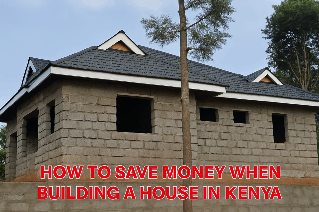 How to Save Money When Building a Home in Kenya